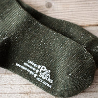 【Put on socks プットオンソックス】"Airy winter(エアリーウィンター)" シルクウールソックス(7 COLOR)