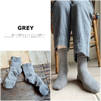 【Put on socks プットオンソックス】"mare 2nd"マール コットンリネンソックス(7 COLOR)