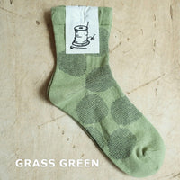 【Put on socks プットオンソックス】"mare 2nd"マール コットンリネンソックス(7 COLOR)