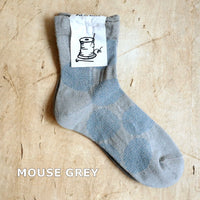 【Put on socks プットオンソックス】"mare 2nd"マール コットンリネンソックス(7 COLOR)