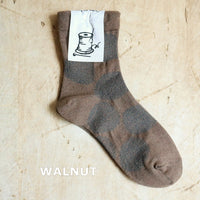 【Put on socks プットオンソックス】"mare 2nd"マール コットンリネンソックス(7 COLOR)