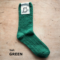 【Put on socks プットオンソックス】"coton doux coton" コトン・ドゥ・コトン 柔らかコットンソックス(7 COLOR)