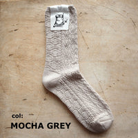 【Put on socks プットオンソックス】"coton doux coton" コトン・ドゥ・コトン 柔らかコットンソックス(7 COLOR)