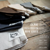【Put on socks プットオンソックス】"Shade Linen+Cotton" シェード リネンコットンアームカバー(7 COLOR)