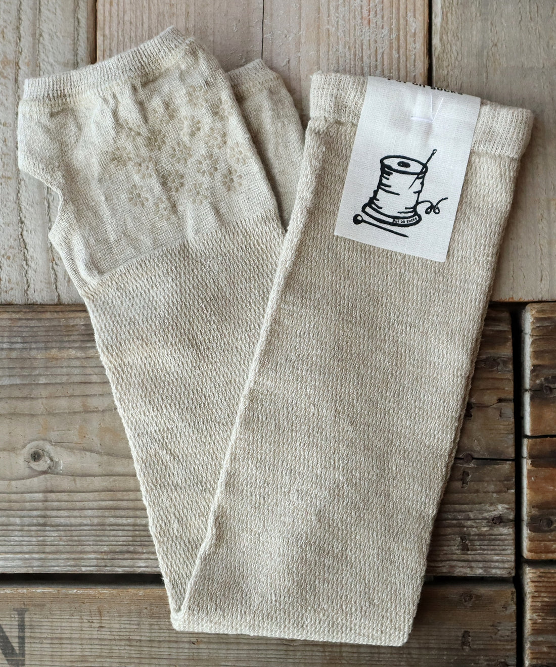 【Put on socks プットオンソックス】"Shade(シェード)" リネンアームカバー(9 COLOR)