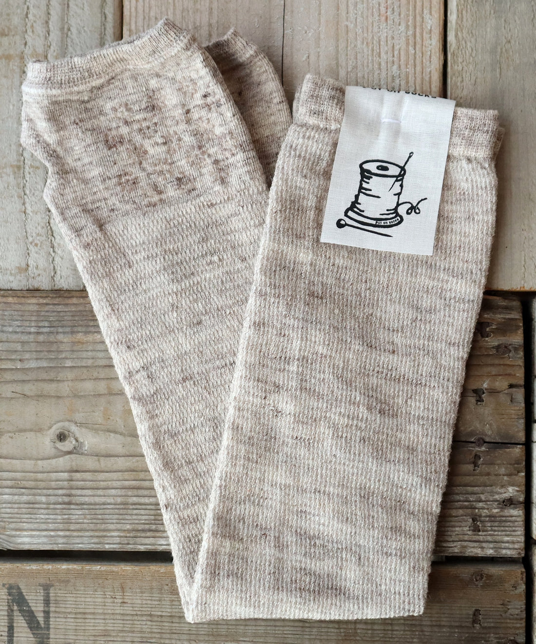 【Put on socks プットオンソックス】"Shade(シェード)" リネンアームカバー(9 COLOR)