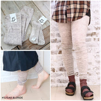 【Put on socks プットオンソックス】"Sieve(シーヴ)" リネンレギンス(6 COLOR)