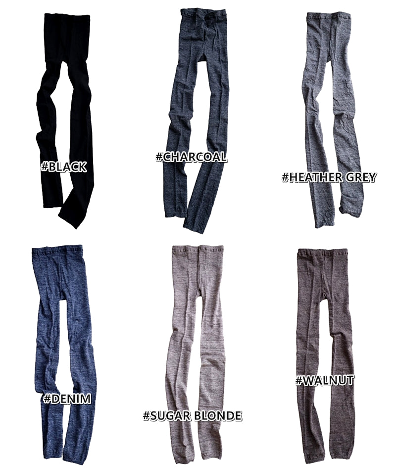 【Put on socks プットオンソックス】"Sieve(シーヴ)" リネンレギンス(6 COLOR)