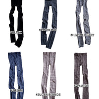 【Put on socks プットオンソックス】"Sieve(シーヴ)" リネンレギンス(6 COLOR)