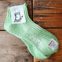 【Put on socks プットオンソックス】"Smoothie(スムージー)" シルクリネン アンクルソックス(7 COLOR)