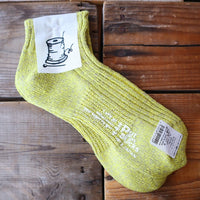 【Put on socks プットオンソックス】"Smoothie(スムージー)" シルクリネン アンクルソックス(7 COLOR)