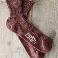 【Put on socks プットオンソックス】"Sea glass(シーグラス)" リネンソックス(12 COLOR)