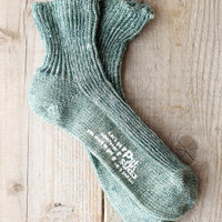 【Put on socks プットオンソックス】"Sea glass(シーグラス)" リネンソックス(12 COLOR)