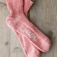 【Put on socks プットオンソックス】"Sea glass(シーグラス)" リネンソックス(12 COLOR)