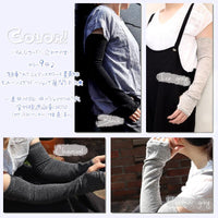 【Put on socks プットオンソックス】"Shade(シェード)" リネンアームカバー(9 COLOR)