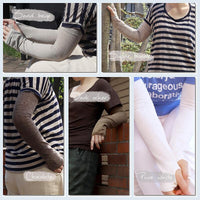 【Put on socks プットオンソックス】"Shade(シェード)" リネンアームカバー(9 COLOR)