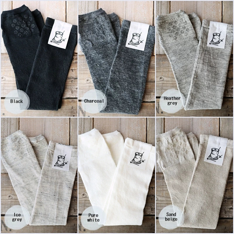 【Put on socks プットオンソックス】"Shade(シェード)" リネンアームカバー(9 COLOR)