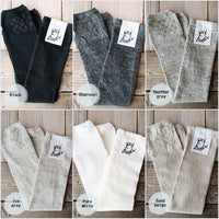 【Put on socks プットオンソックス】"Shade(シェード)" リネンアームカバー(9 COLOR)