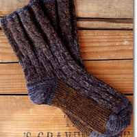 Braid Milan wool socks