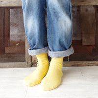 【Put on socks プットオンソックス】"Airy(エアリー)" シルクコットンソックス (6 COLOR)