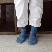 【Put on socks プットオンソックス】"Airy(エアリー)"　 シルクコットンソックス (6 COLOR)