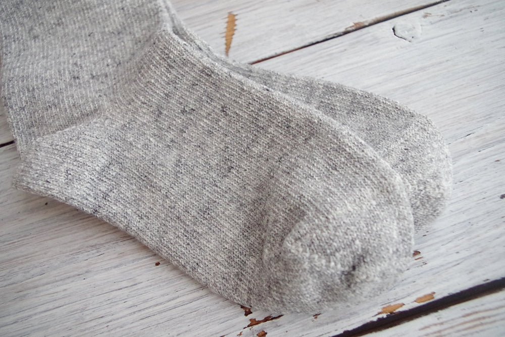 【Put on socks プットオンソックス】"Airy(エアリー)"　 シルクコットンソックス (6 COLOR)