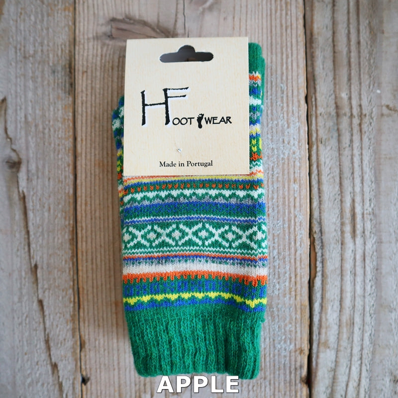 【H FOOTWEAR エイチフットウェア】 "FAIR ISLE(フェアアイル)"　ウールソックス(8色)