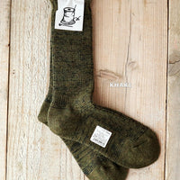 【Put on socks プットオンソックス】"Hazel(ヘーゼル)"　 ウールミックス ソックス(4 COLOR)