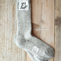 【Put on socks プットオンソックス】"Hazel(ヘーゼル)"　 ウールミックス ソックス(4 COLOR)