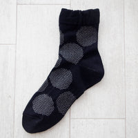 mare cotton linen dot socks (4 colors)