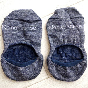 【Put on socks プットオンソックス】"No nonsense(ノーノンセンス)" リネンフットカバー(7 COLOR)