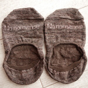 【Put on socks プットオンソックス】"No nonsense(ノーノンセンス)" リネンフットカバー(7 COLOR)