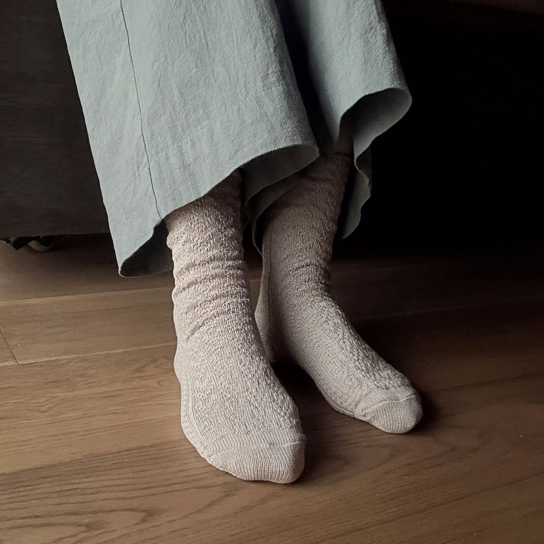 【Put on socks プットオンソックス】"coton doux coton" コトン・ドゥ・コトン 柔らかコットンソックス(7 COLOR)