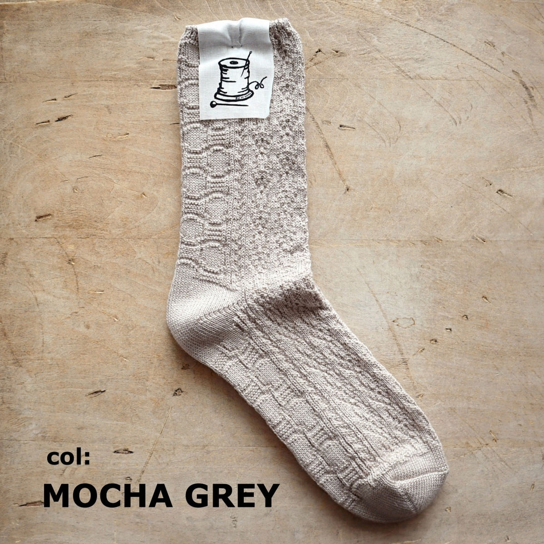 【Put on socks プットオンソックス】"coton doux coton" コトン・ドゥ・コトン 柔らかコットンソックス(7 COLOR)
