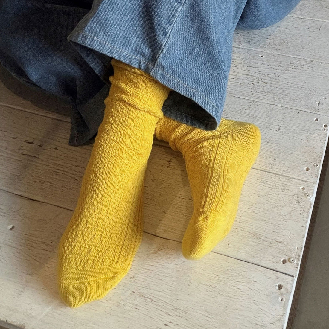 【Put on socks プットオンソックス】"coton doux coton" コトン・ドゥ・コトン 柔らかコットンソックス(7 COLOR)