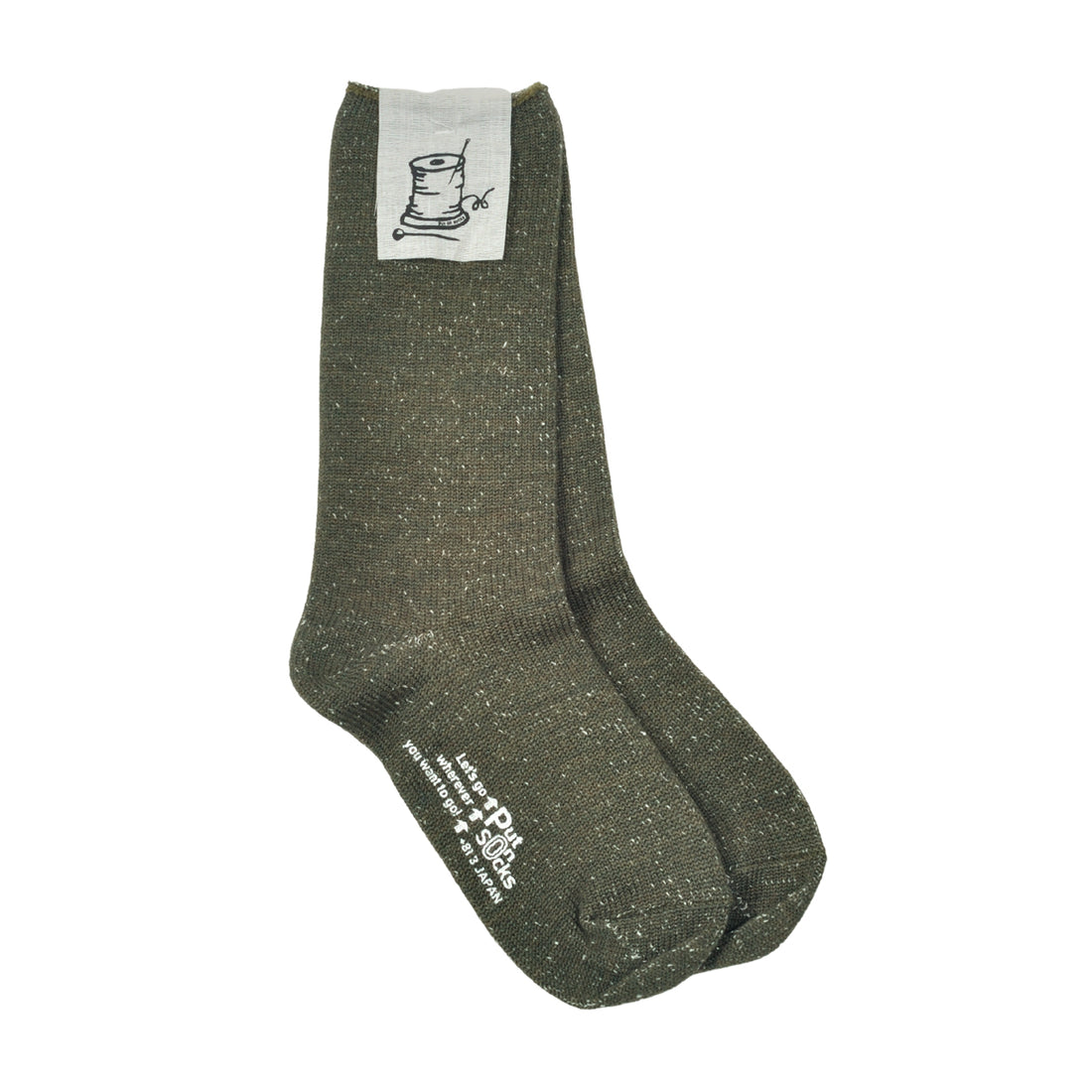 【Put on socks プットオンソックス】"Airy winter(エアリーウィンター)" シルクウールソックス(7 COLOR)