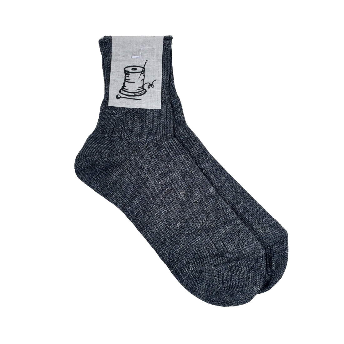 【Put on socks プットオンソックス】"Sun-Kissed" サンキスト リネンリブショートソックス(9 COLOR)