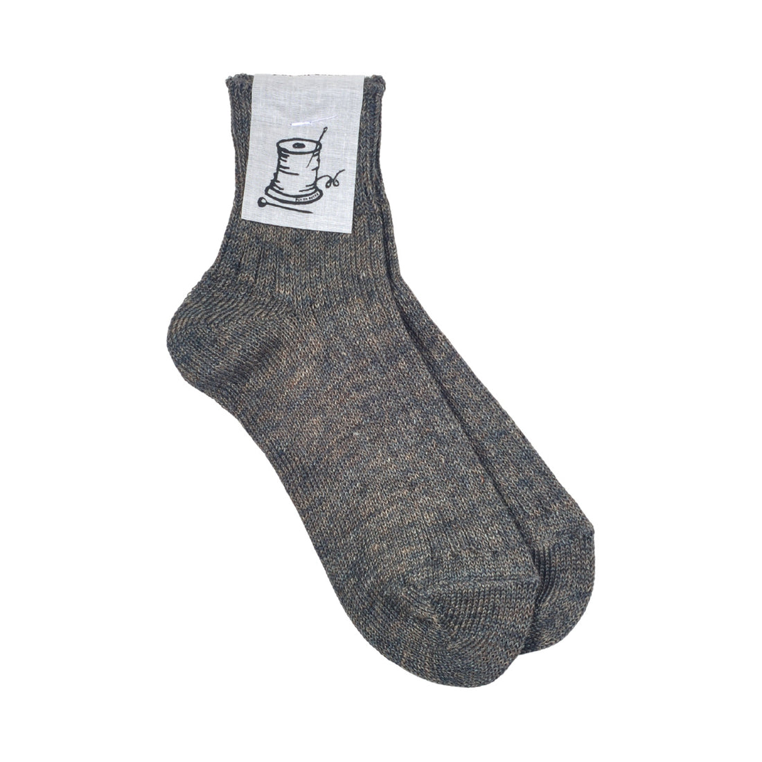【Put on socks プットオンソックス】"Sun-Kissed" サンキスト リネンリブショートソックス(9 COLOR)