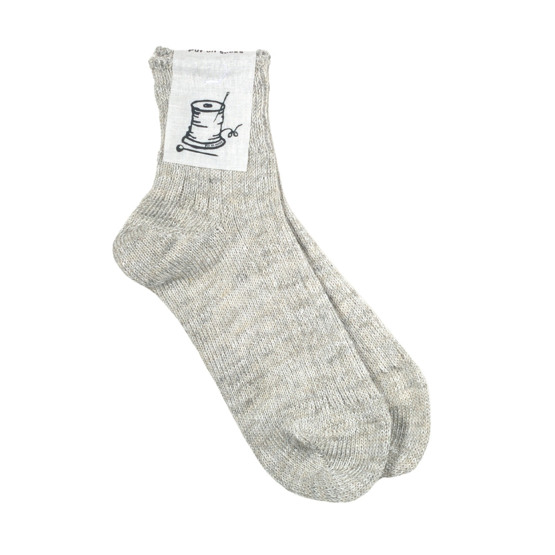 【Put on socks プットオンソックス】"Sun-Kissed" サンキスト リネンリブショートソックス(9 COLOR)