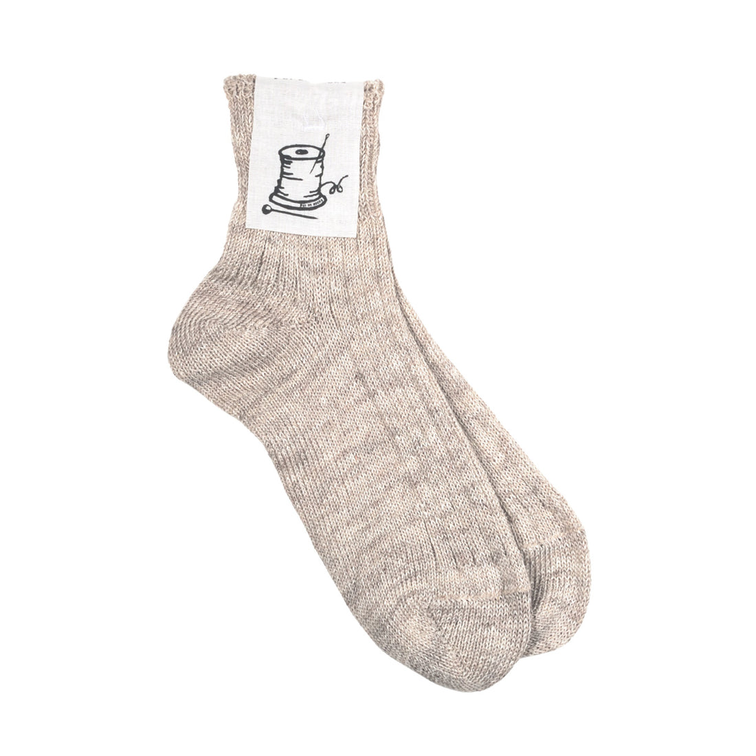 【Put on socks プットオンソックス】"Sun-Kissed" サンキスト リネンリブショートソックス(9 COLOR)